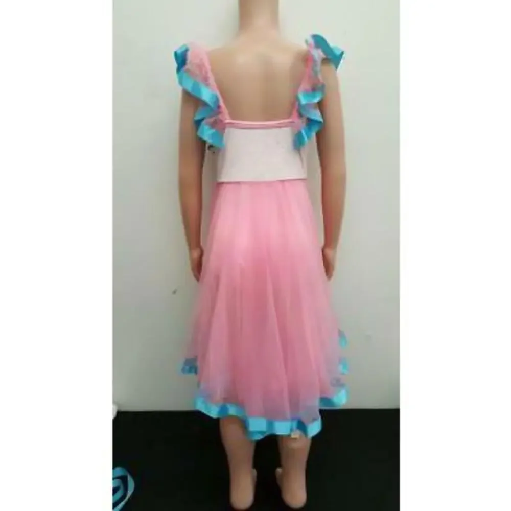 Pre-Owned Dance Costume Curtain Call  XL Child Pink Dress Ballet